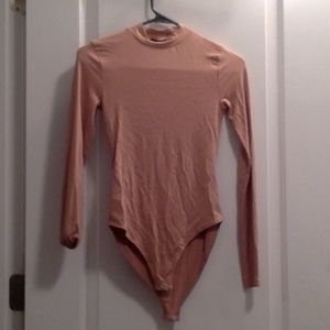 Mock neck bodysuit